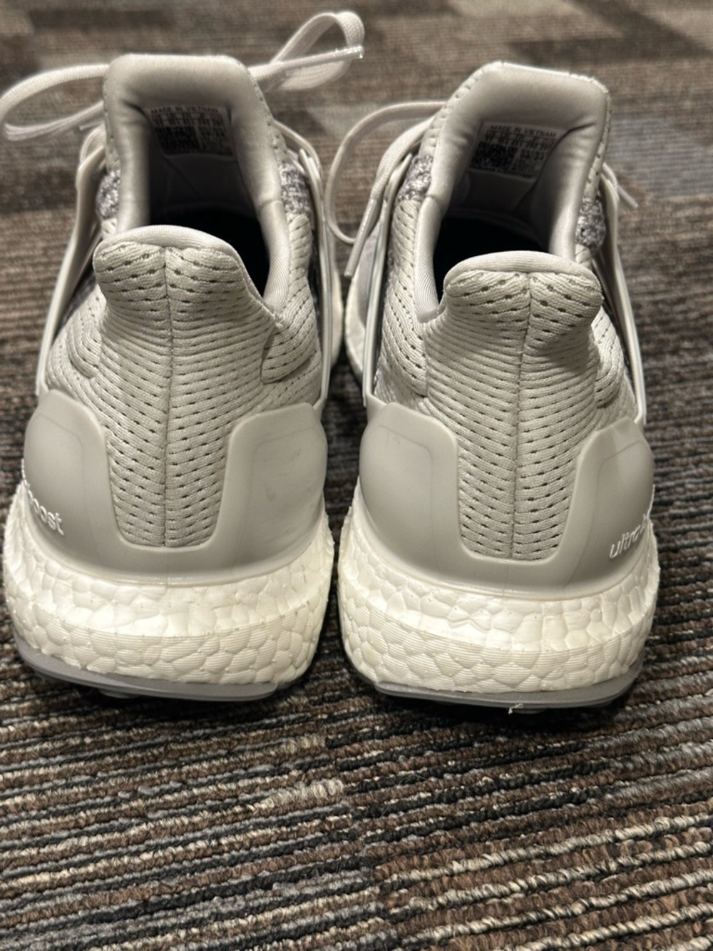 Adidas Men's Ultraboost 1.0 Running Shoes Gray Mens Size 11 - Picture 4 of 10